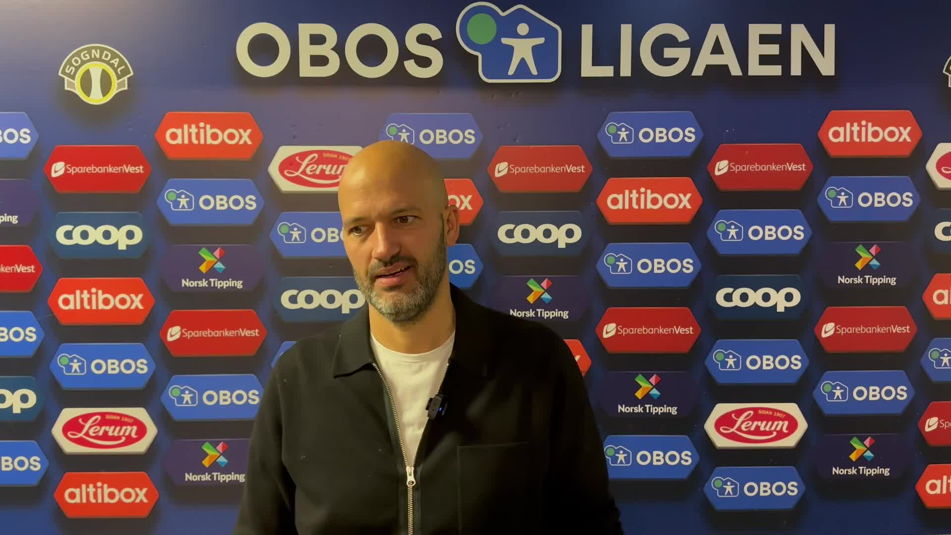 Luis Pimenta etter sigeren mot Odd