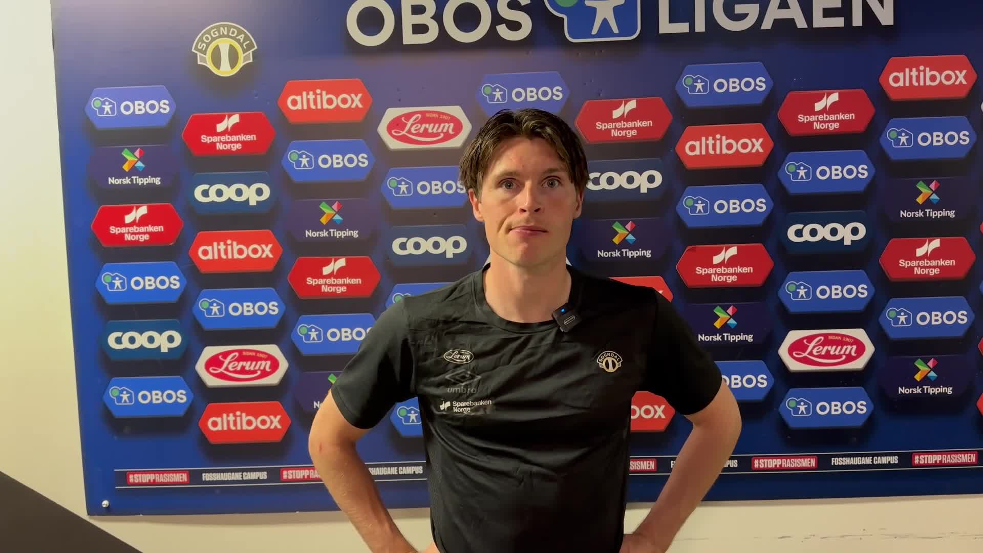 Kasper Skaanes etter sigeren mot Åsane