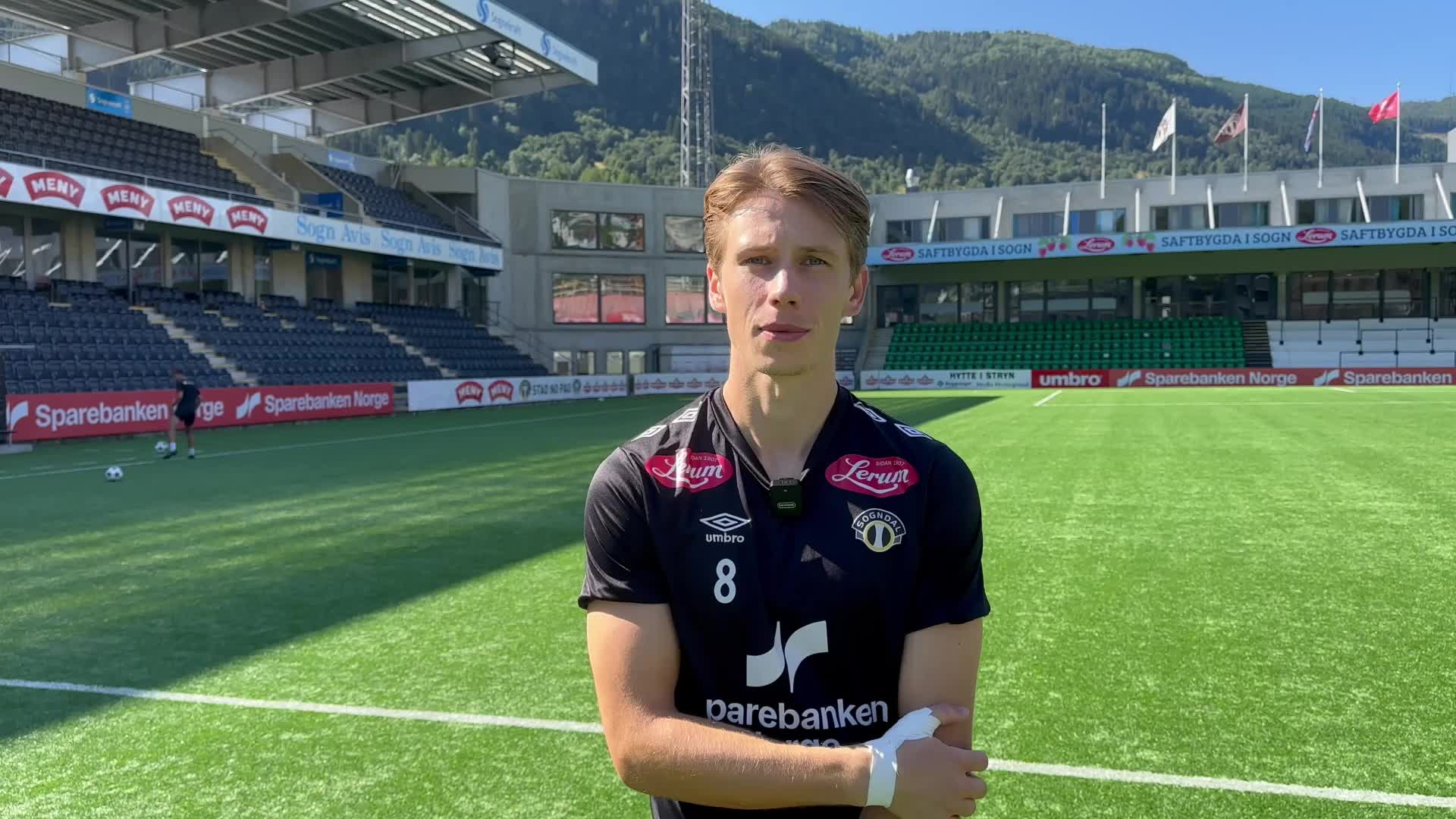 Jacob Flaten før Stabæk