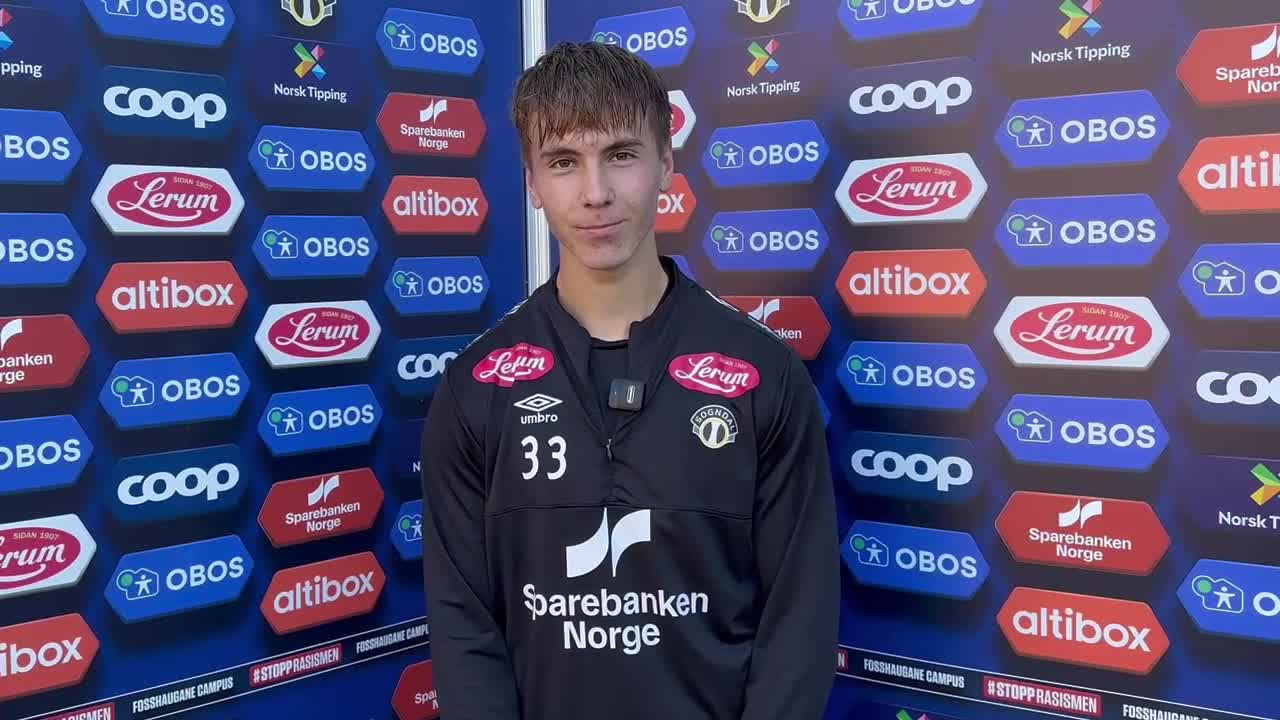 Sander Granheim før Kongsvinger