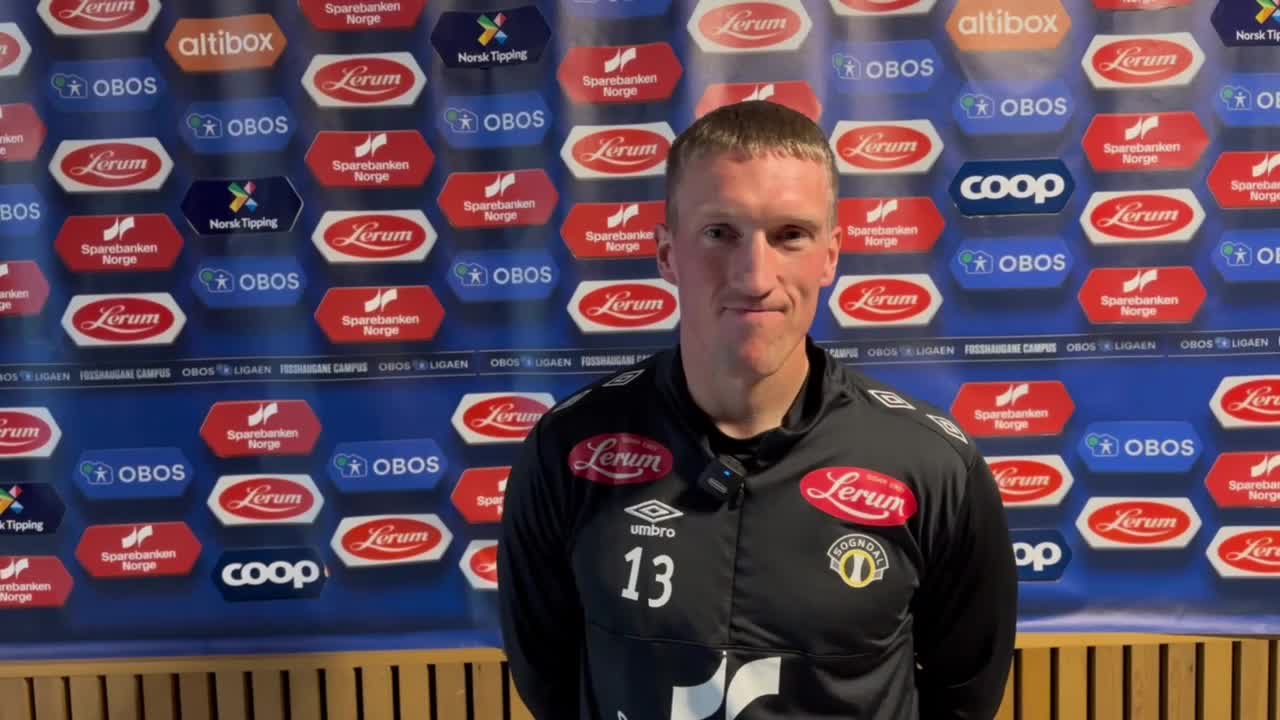 Per-Egil Flo før Aalesund