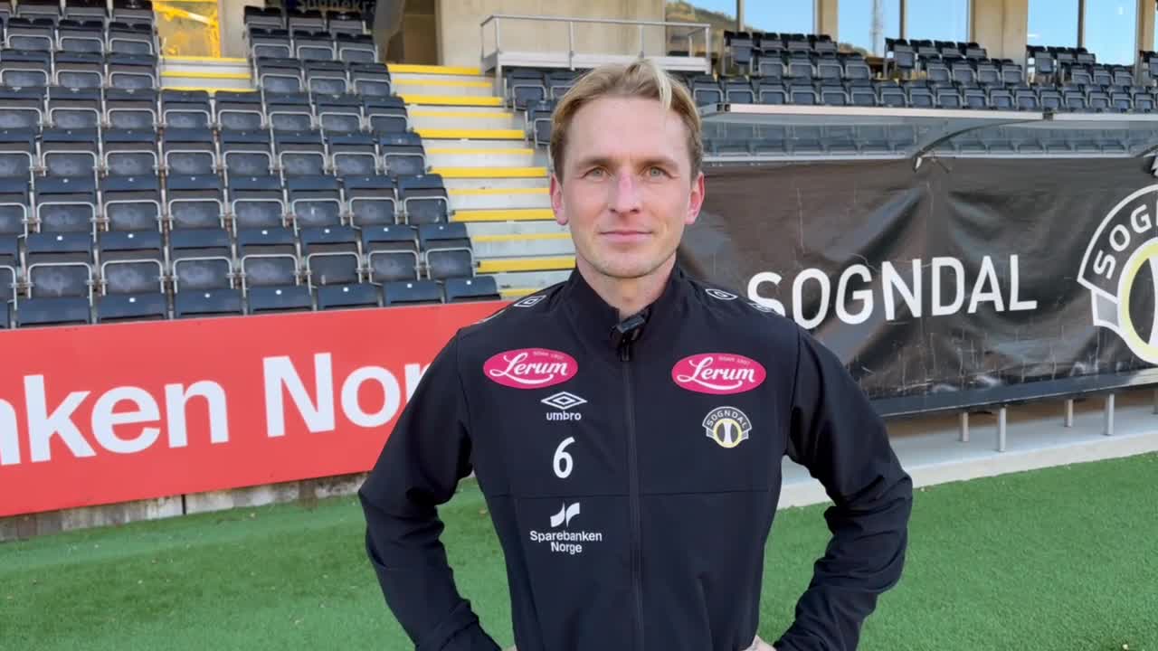 Martin Høyland før Start