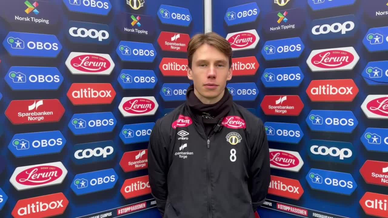 Jacob Flaten før Egersund