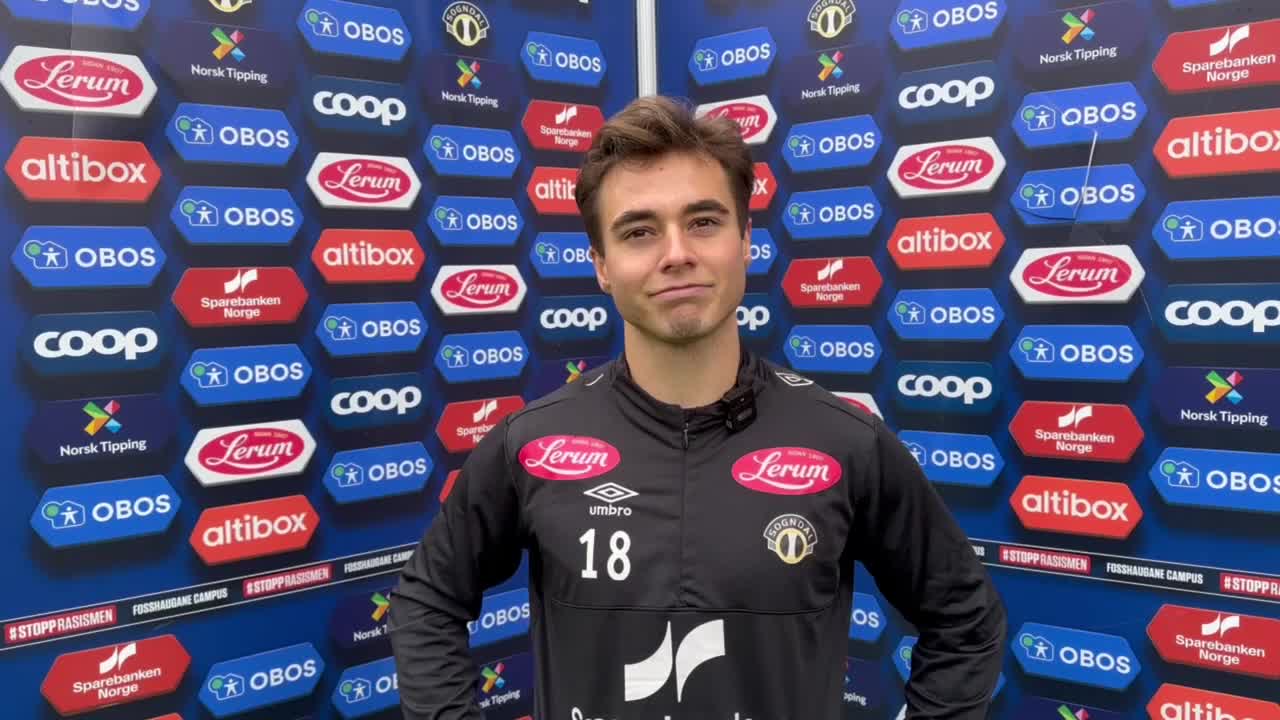 Vegard Hagen før Egersund